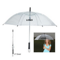 46" Arc Clear Umbrella